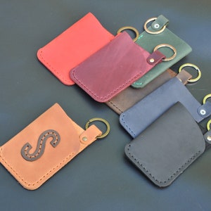 Porta carte di credito sottile da uomo. Porta biglietti da visita in pelle personalizzato, Porta biglietti da visita in pelle, Porta biglietti personalizzato
