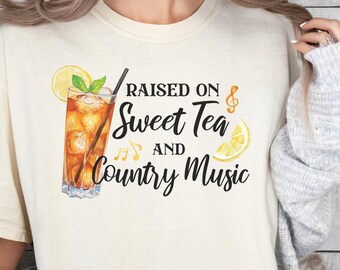 Comfort Color Country Girl Shirt, Southerner Tee, Southern Life Shirt, Country Music Lover Tea Crewneck, Sweet Tea Lover Shirt, Farming Girl