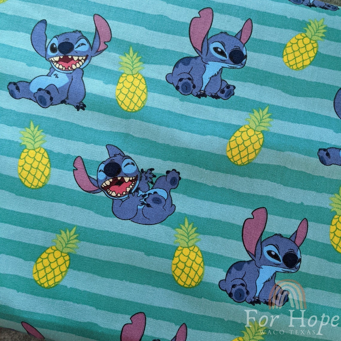 Disney LILO y stitch fabric / 100 por ciento algodón tejido / Etsy