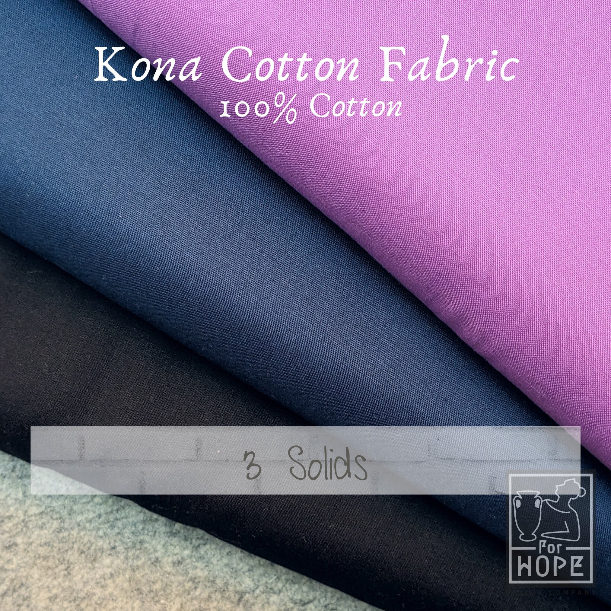 Carrés De Tissu Kona Solids Blanc 25,4 Cm - Lot De 42 Pièces 100% Coton Pour Patchwork Et Couture