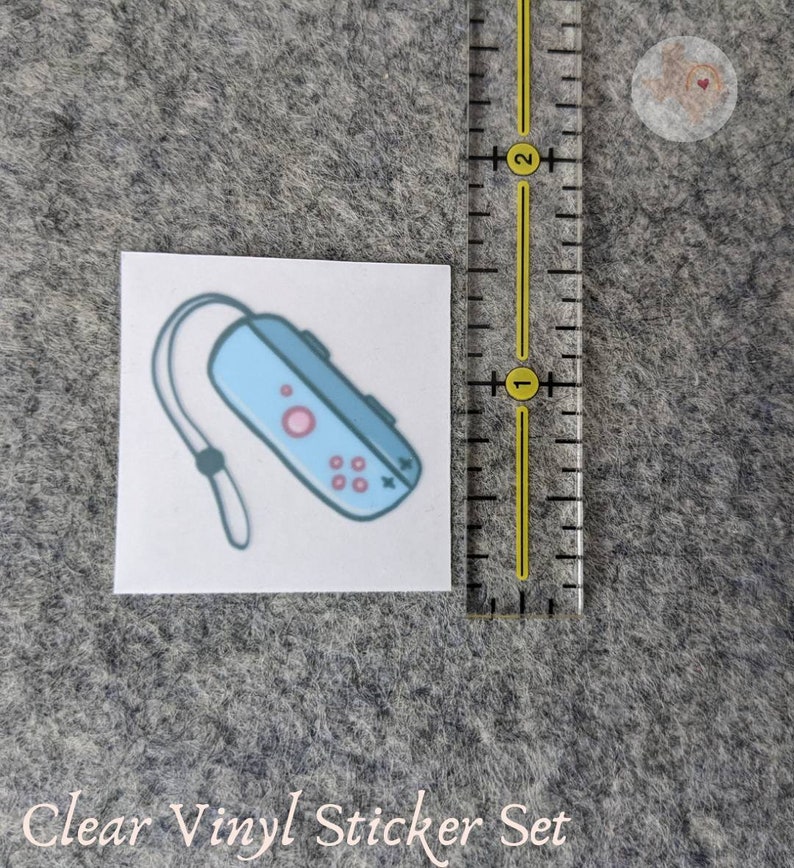 Sticker Gamer Nintendo Clear VIDEO GAME Sticker Pack NINTENDO Sticker Gamer Vinyl | Etsy