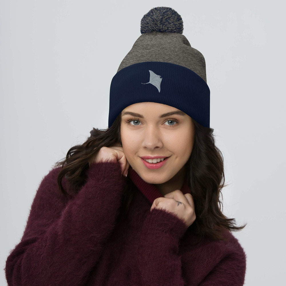 mantaray scarf and hat