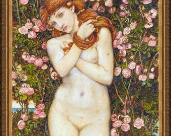 JRS Stanhope,  Nymph, 1879 - A4 / A3 reproduction fine art print. Heavyweight paper