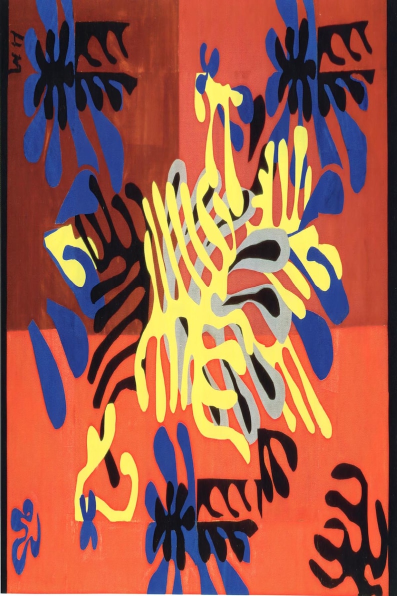 12 x Henri Matisse postcards – a set of 12 reproduction art postcard-sized mini-prints - 300gsm premium-quality matte photo card image 4