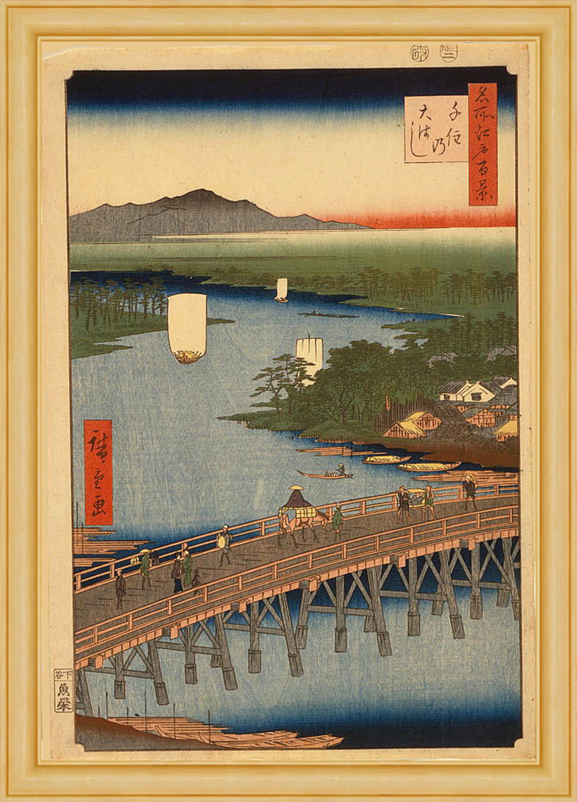 6 X A4 Antique Japanese Prints a Set of Six Individual 19th Etsy UK