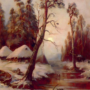 12 postales de Julius Klever: un conjunto de 12 miniimpresiones del tamaño de una postal artística reproducida en tarjeta fotográfica mate de primera calidad de 300 g/m². imagen 12