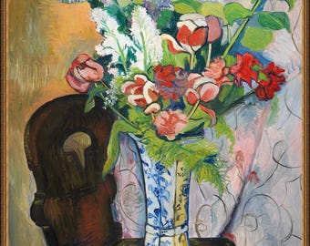 Suzanne Valadon, Spring Flowers, A4 / A3 / A2 / A1 / A0  Premium Matte Fine Art Poster, Art Gift, Unframed/Framed