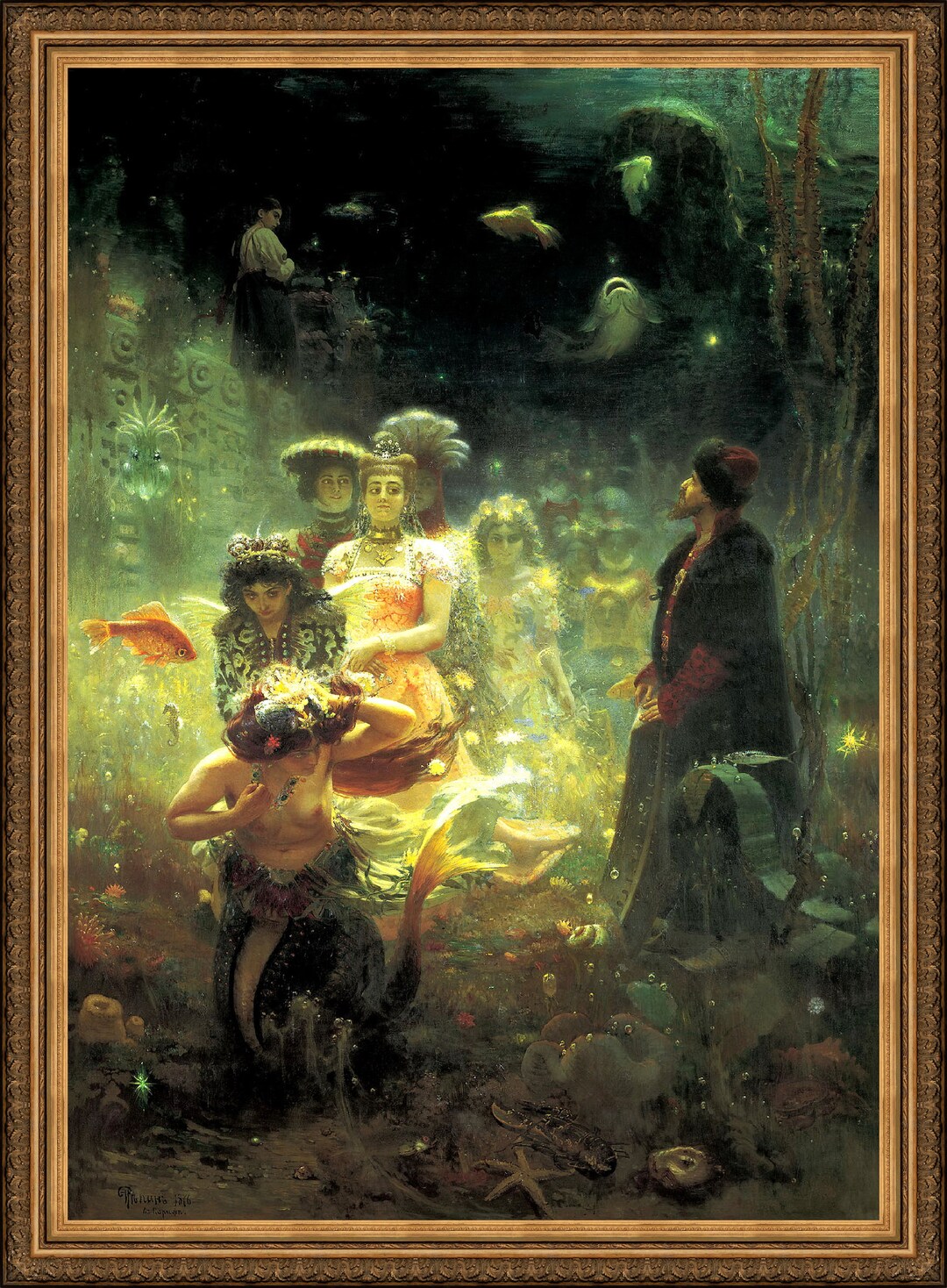 Ilya Ropinイリヤ・レーピン 1878年制作 2012年復刻版ジクレー