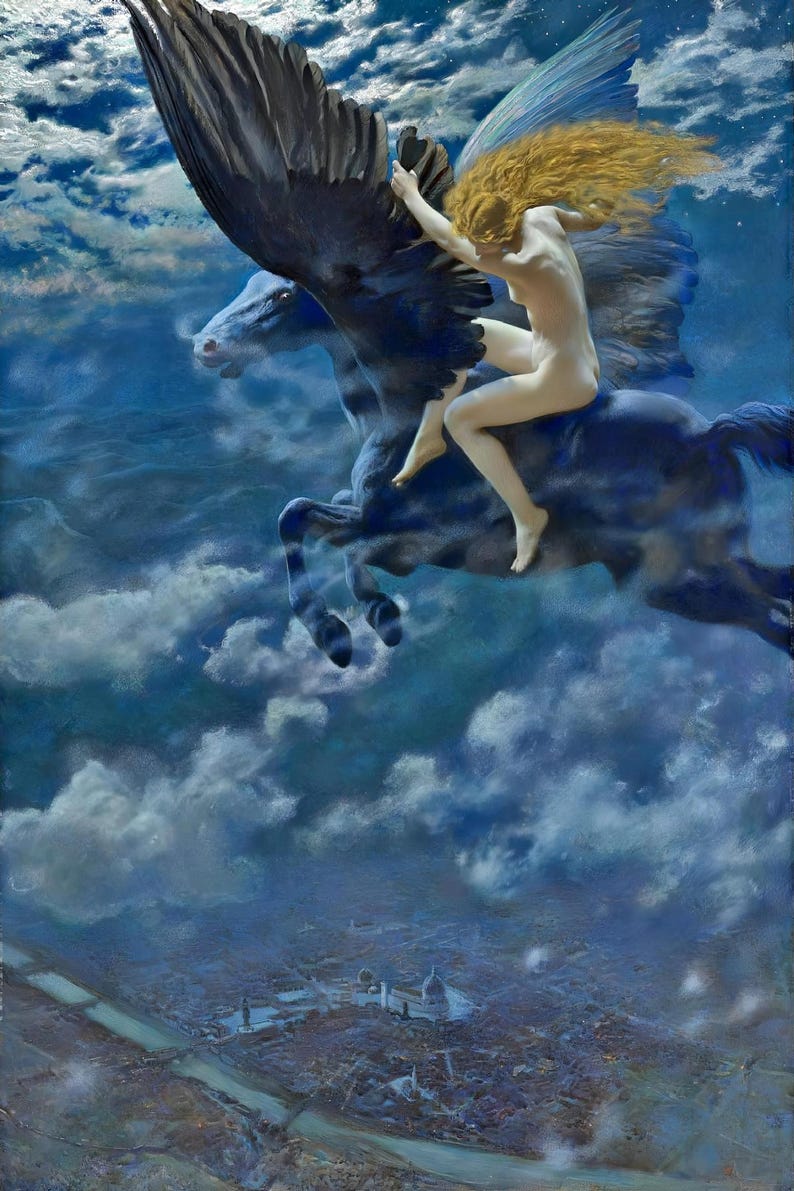 12 postales de Mitologías Extrañas, varios artistas: un conjunto de 12 postales artísticas de reproducción - tarjeta fotográfica mate de 300 g/m² de primera calidad imagen 4