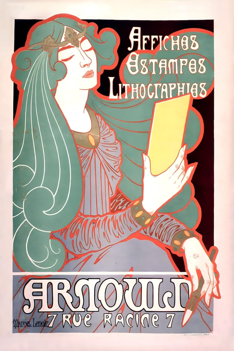 12 postales vintage de la Belle Époque francesa: un conjunto de 12 mini impresiones individuales del tamaño de una postal, de reproducciones artísticas de finales del siglo XIX y principios del XX. imagen 5