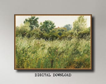 P. C. Skovgaard, Field of Oats near Vejby (1843), INSTANT DOWNLOAD ultra-hi-res XL 300dpi print-ready digital files in 5 ratios