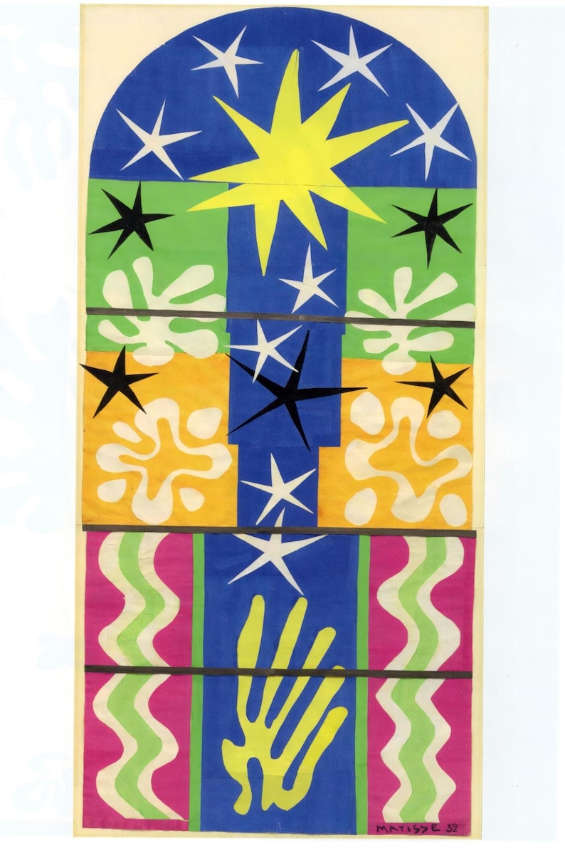 12 x Henri Matisse postcards – a set of 12 reproduction art postcard-sized mini-prints - 300gsm premium-quality matte photo card image 5