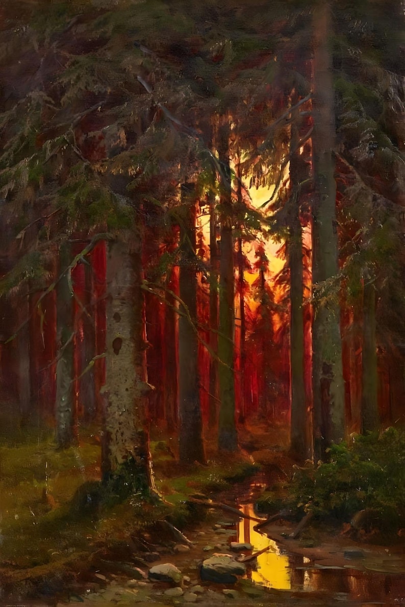 12 postales de Julius Klever: un conjunto de 12 miniimpresiones del tamaño de una postal artística reproducida en tarjeta fotográfica mate de primera calidad de 300 g/m². imagen 7