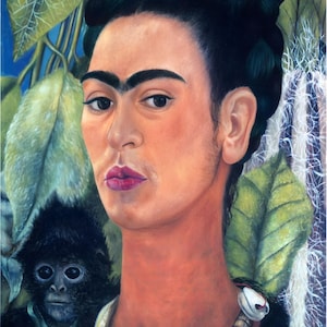 12 cartes postales Frida Kahlo #1 - lot de 12 reproductions de mini-impressions d'art de la taille d'une carte postale - carte photo mate de haute qualité 300 g image 8