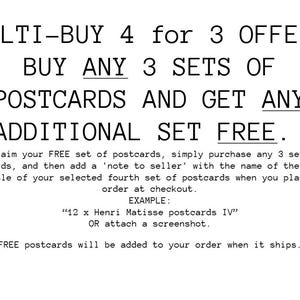 12 postales de Hilma af Klint II: un conjunto de 12 miniimpresiones del tamaño de una postal artística reproducida en cartulina mate de primera calidad de 300 g/m². imagen 2