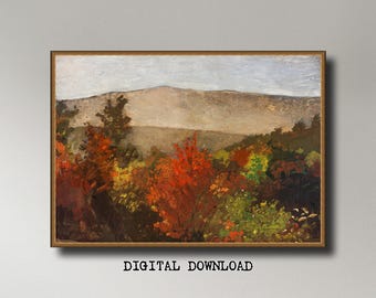 Winslow Homer, Autumn Treetops (1873), INSTANT DOWNLOAD ultra-hi-res XL 300dpi print-ready digital files in 5 ratios