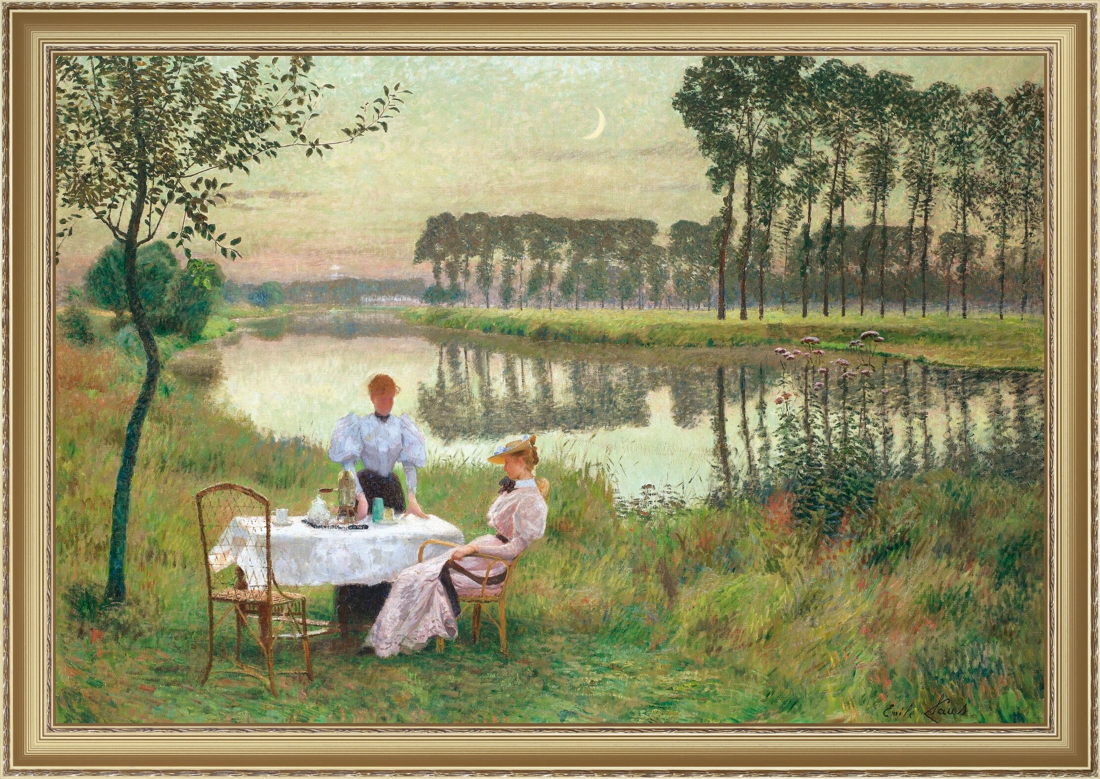 Claude the Picnic A4 / A3 Reproduction Fine Art Etsy