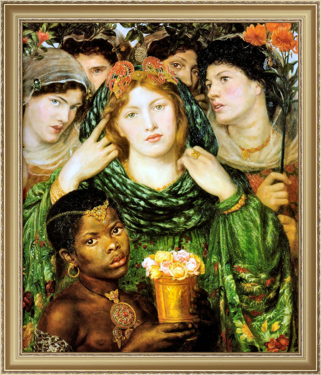 Dante Gabriel Rossetti the Beloved 1865 A4 / A3 - Etsy UK