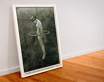 Vintage Art Nouveau print (019) 19th c German Jugendstil, museum-quality 250gsm matte paper giclée print /art canvas / unframed / framed.