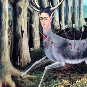 12 cartes postales Frida Kahlo #1 - lot de 12 reproductions de mini-impressions d'art de la taille d'une carte postale - carte photo mate de haute qualité 300 g image 9