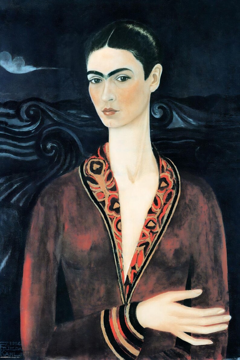 12 cartes postales Frida Kahlo #1 - lot de 12 reproductions de mini-impressions d'art de la taille d'une carte postale - carte photo mate de haute qualité 300 g image 10