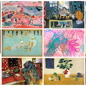 12 x Henri Matisse postcards III – a set of 12 reproduction art postcards - 300gsm premium-quality matte photo card