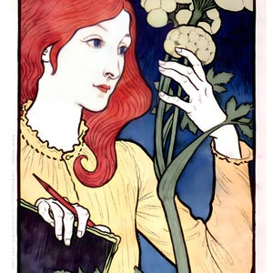12 postales vintage de la Belle Époque francesa: un conjunto de 12 mini impresiones individuales del tamaño de una postal, de reproducciones artísticas de finales del siglo XIX y principios del XX. imagen 8