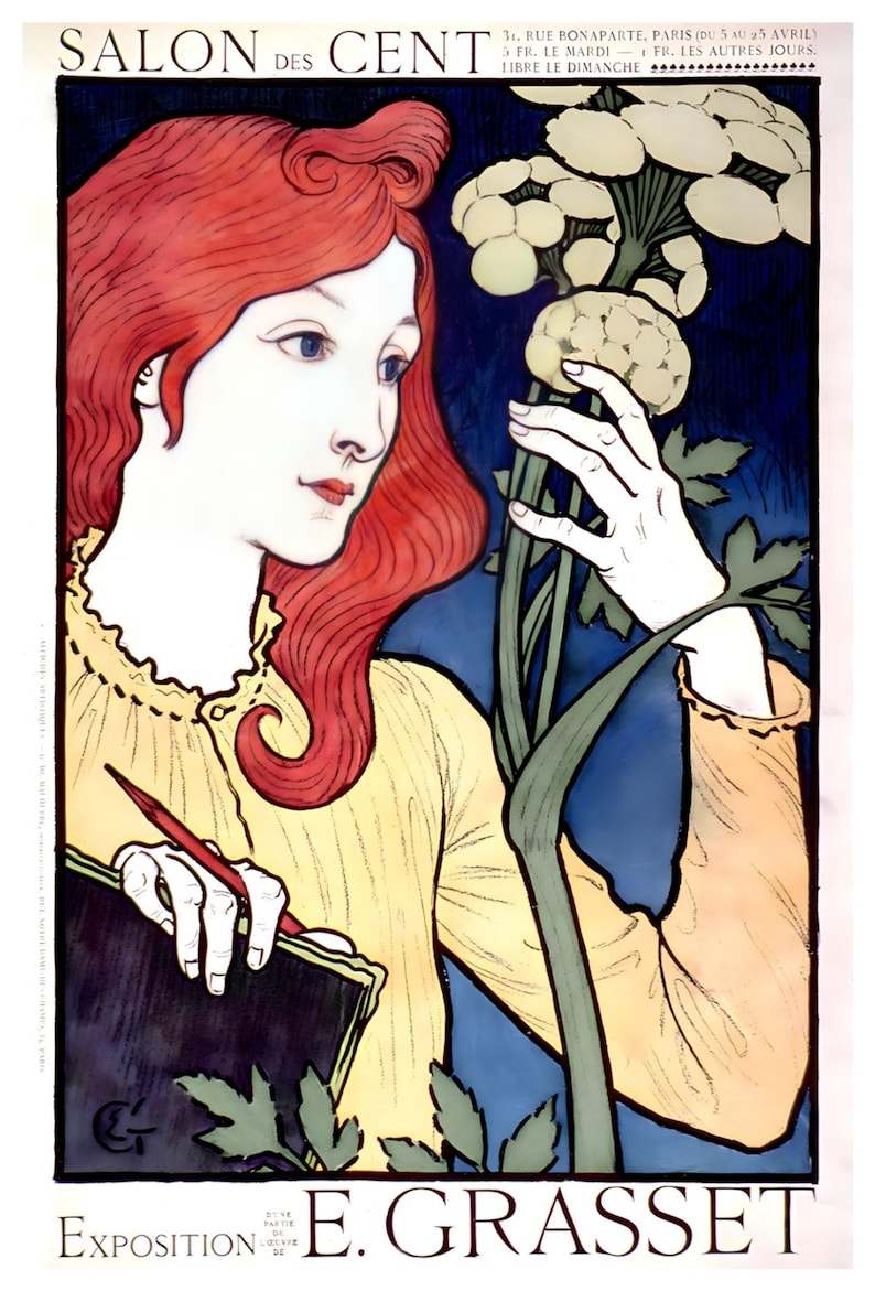 12 postales vintage de la Belle Époque francesa: un conjunto de 12 mini impresiones individuales del tamaño de una postal, de reproducciones artísticas de finales del siglo XIX y principios del XX. imagen 8