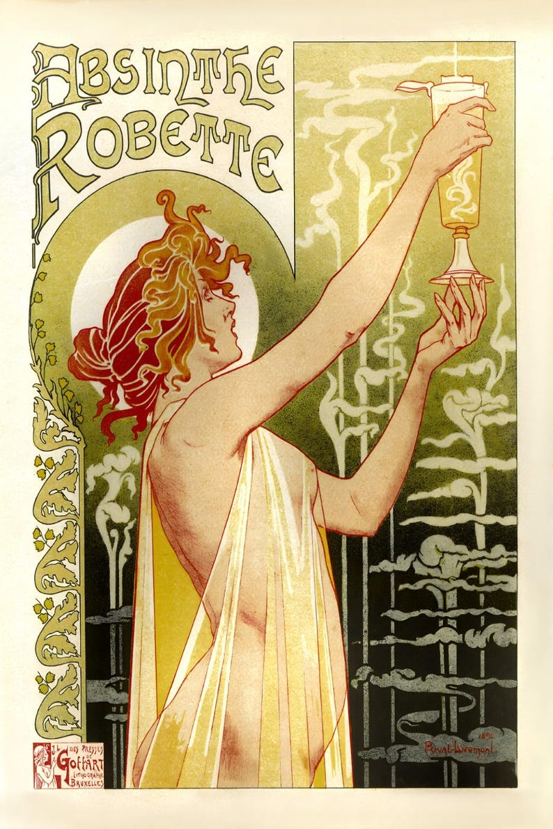 12 postales vintage de la Belle Époque francesa: un conjunto de 12 mini impresiones individuales del tamaño de una postal, de reproducciones artísticas de finales del siglo XIX y principios del XX. imagen 15