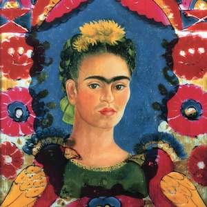 12 cartes postales Frida Kahlo #1 - lot de 12 reproductions de mini-impressions d'art de la taille d'une carte postale - carte photo mate de haute qualité 300 g image 12