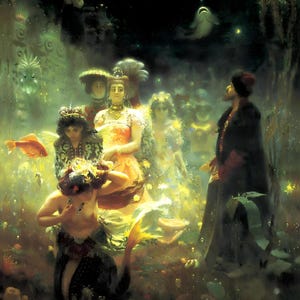 12 postales de Mitologías Extrañas, varios artistas: un conjunto de 12 postales artísticas de reproducción - tarjeta fotográfica mate de 300 g/m² de primera calidad imagen 9