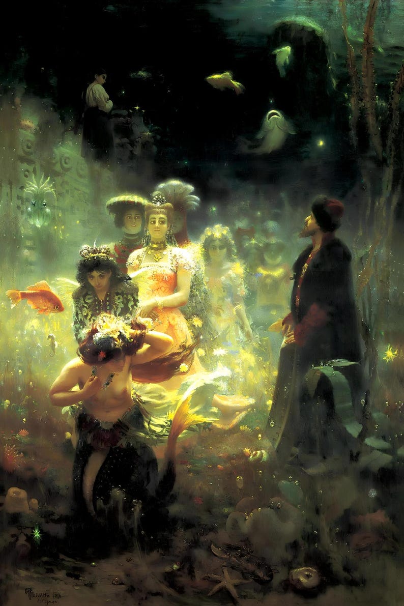 12 postales de Mitologías Extrañas, varios artistas: un conjunto de 12 postales artísticas de reproducción - tarjeta fotográfica mate de 300 g/m² de primera calidad imagen 9