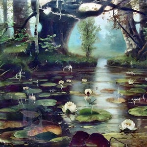 12 postales de Julius Klever: un conjunto de 12 miniimpresiones del tamaño de una postal artística reproducida en tarjeta fotográfica mate de primera calidad de 300 g/m². imagen 6