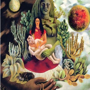 12 cartes postales Frida Kahlo #1 - lot de 12 reproductions de mini-impressions d'art de la taille d'une carte postale - carte photo mate de haute qualité 300 g image 4