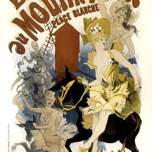 12 postales vintage de la Belle Époque francesa: un conjunto de 12 mini impresiones individuales del tamaño de una postal, de reproducciones artísticas de finales del siglo XIX y principios del XX. imagen 6