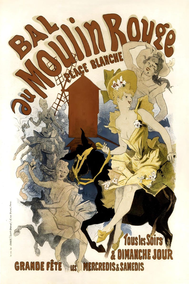 12 postales vintage de la Belle Époque francesa: un conjunto de 12 mini impresiones individuales del tamaño de una postal, de reproducciones artísticas de finales del siglo XIX y principios del XX. imagen 6