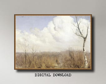 Gerrit Willem Dijsselhof, Autumn Day (1895–1915), INSTANT DOWNLOAD ultra-hi-res XL 300dpi print-ready digital files in 5 ratios