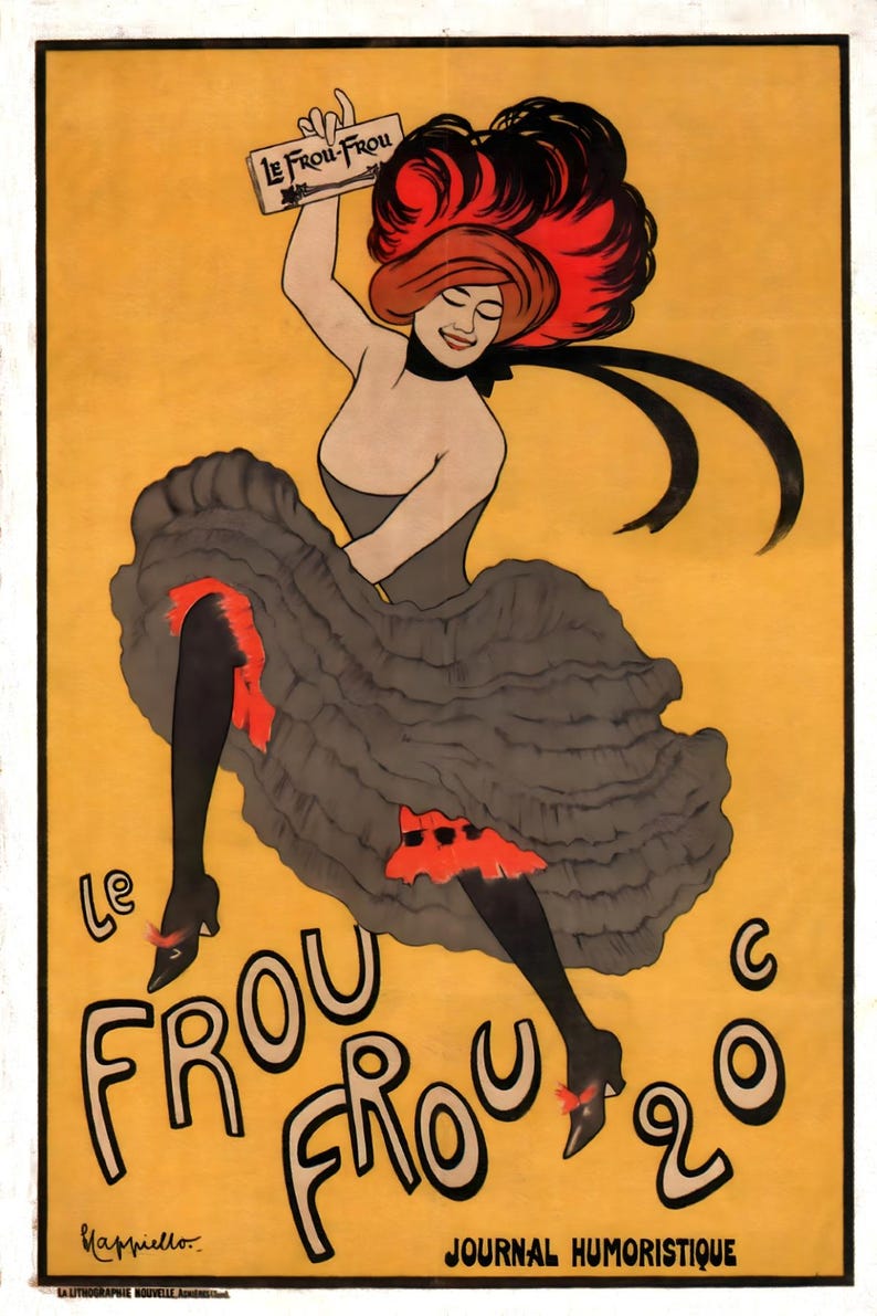 12 postales vintage de la Belle Époque francesa: un conjunto de 12 mini impresiones individuales del tamaño de una postal, de reproducciones artísticas de finales del siglo XIX y principios del XX. imagen 13