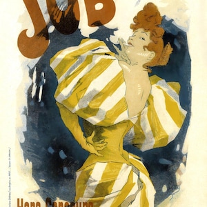 12 postales vintage de la Belle Époque francesa: un conjunto de 12 mini impresiones individuales del tamaño de una postal, de reproducciones artísticas de finales del siglo XIX y principios del XX. imagen 10