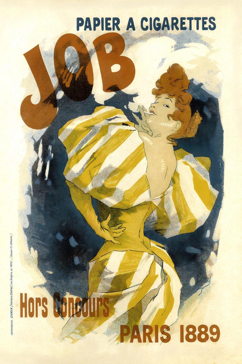 12 postales vintage de la Belle Époque francesa: un conjunto de 12 mini impresiones individuales del tamaño de una postal, de reproducciones artísticas de finales del siglo XIX y principios del XX. imagen 10