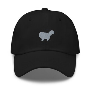Embroidered persian cat hat, persian cat cap, persian cat gift for women and men, unisex baseball hat.