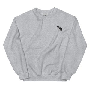Border Collie Sweatshirt. Embroidered Unisex Sweatshirt, Border Collie gifts, birthday, Christmas.