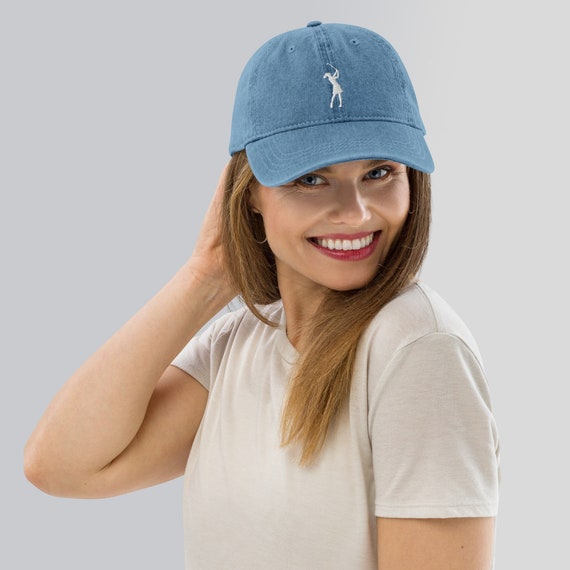 Golf Hats for Women, Embroidered Unisex Denim Hat, Golf Hat, Golf Player Hat,  Golf Gifts for Women, Birthday Gift. 