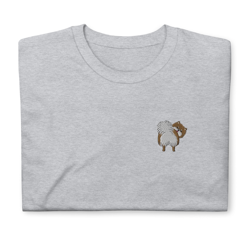 Pomeranian Paris France Coffee T-Shirt
