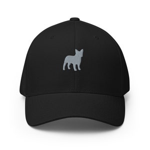 French Bulldog Hat, embroidered structured hat, French Bulldog gifts, dog mom dad hat.