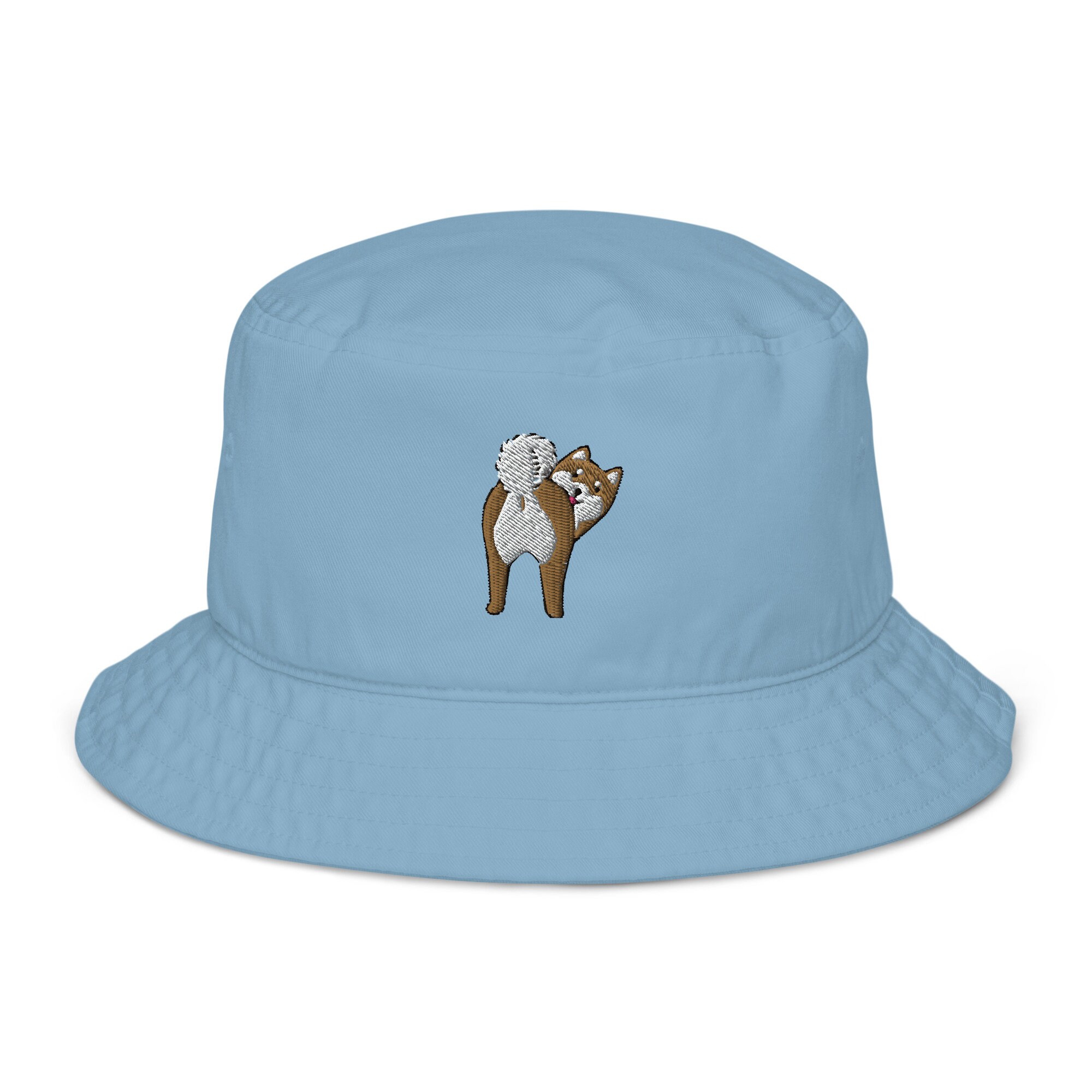 Shiba Inu Dog Pattern Background Unisex Bucket Hat Fisherman Hat