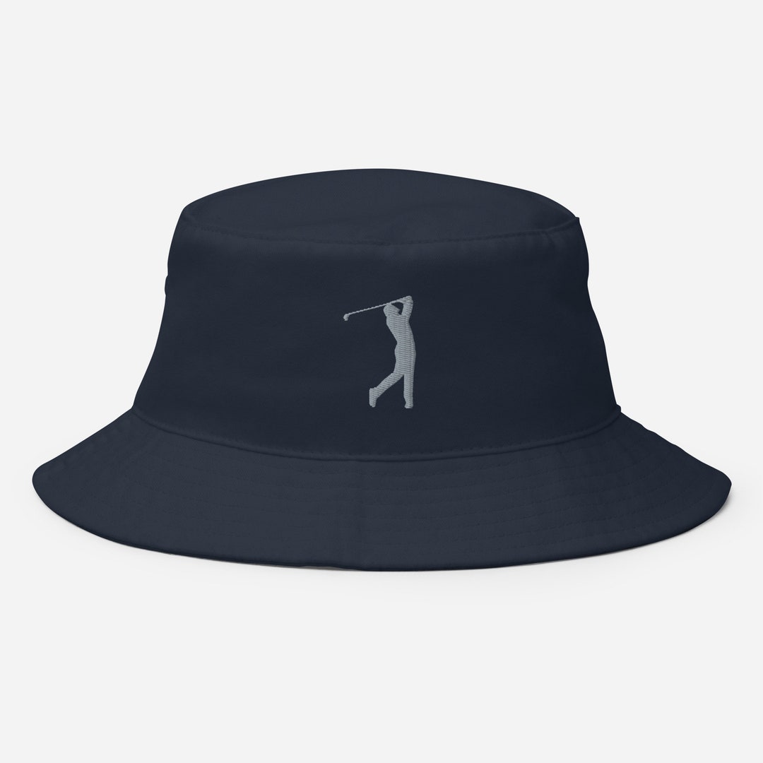 Golf Bucket Hat, Embroidered Golf Bucket Hat, Golf Gifts for Men, Golf