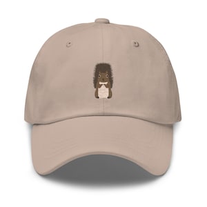 Squirrel hat, kawaii Squirrel hat, full color embroidered unisex baseball hat, Squirrel hat for adults, men and women.