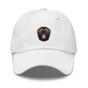 Caucasian Ovcharka hat, Full Color Unisex Baseball hat, Caucasian Ovcharka gifts, Caucasian Ovcharka Face design 1.