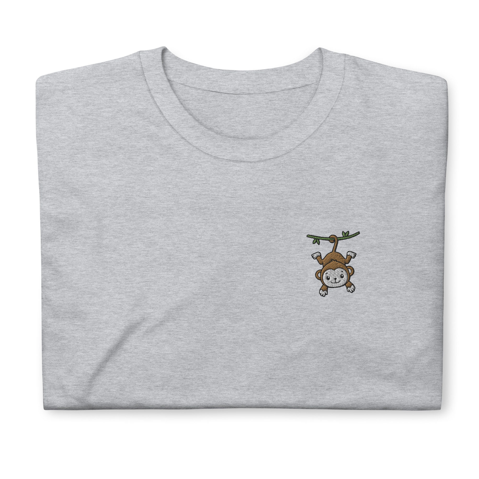 【CPGN STUDIO】Heart Monkey Embroidery Short Sleeve T-shirt il_fullxfull.5150905747_rtnz.jpg